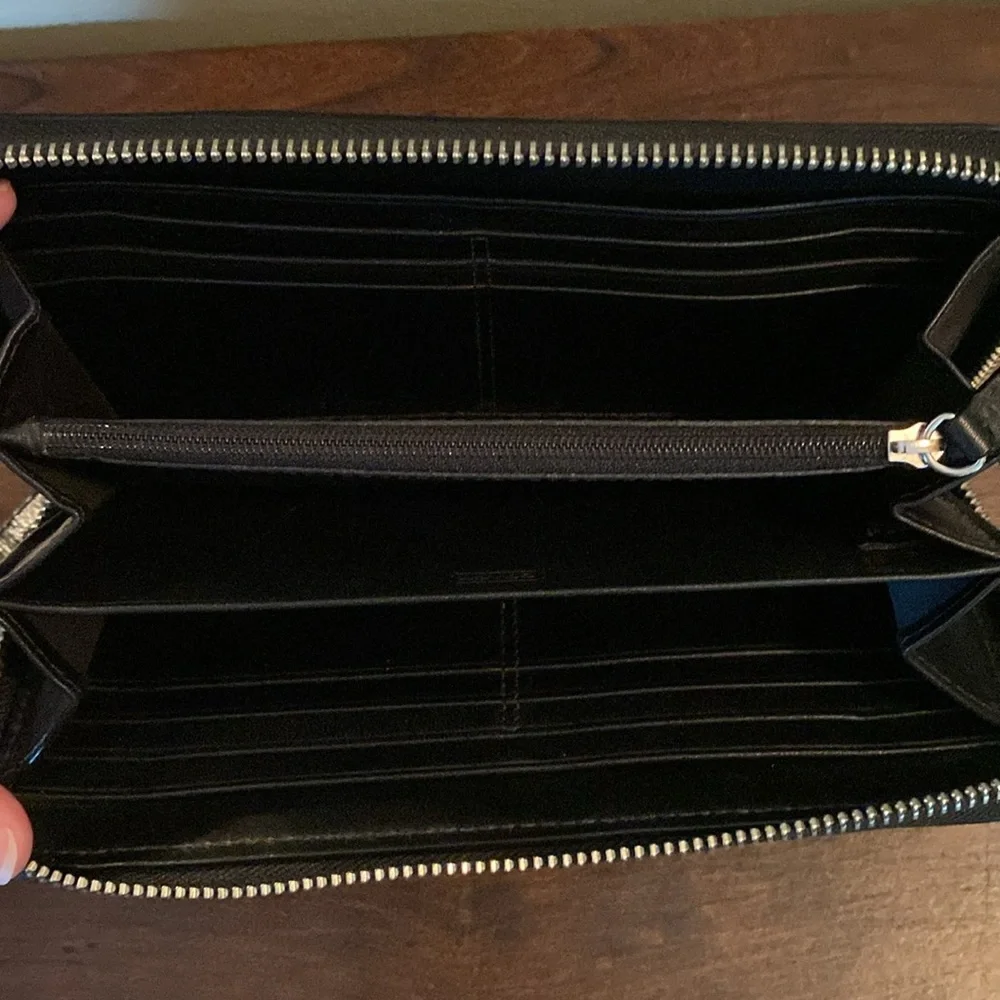 Coach Zip Around Wallet